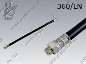 Wężyk smarownicy 360/LN M10×1×300 AN 471
